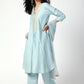 trueBrowns Blue Gota Kurta | Swadesiicart
