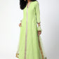 trueBrowns Green Lace Kurta-Pant-Dupatta | Swadesiicart