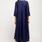 trueBrowns Blue Laced Kurta Set | Swadesiicart