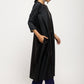 trueBrowns Black Laced Kurta Set | Swadesiicart