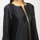 trueBrowns Black Laced Kurta- Foil Pant | Swadesiicart