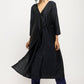 trueBrowns Black Angrakha Set | Swadesiicart