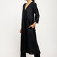 trueBrowns Black Angrakha Foil Pant | Swadesiicart