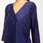 trueBrowns Blue Foil Angrakha Set | Swadesiicart
