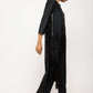 trueBrowns Black Foil High Slit Set | Swadesiicart