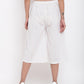 trueBrowns White Cotton Pant | Swadesiicart