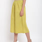 trueBrowns Green Cotton Pant | Swadesiicart