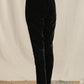 trueBrowns Black Velvet Pant | Swadesiicart