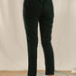 trueBrowns Green Velvet Pant | Swadesiicart