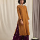 trueBrowns Wine Velvet Embroidered Palazzo | Swadesiicart