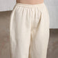 trueBrowns Beige Pure Cotton Pant | Swadesiicart