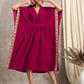 trueBrowns Pink Velvet Lace Kaftan | Swadesiicart