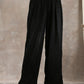 trueBrowns Black Velvet High Waist Pant | Swadesiicart