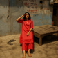 trueBrowns Coral Viscose Kurta Pant Set | Swadesiicart