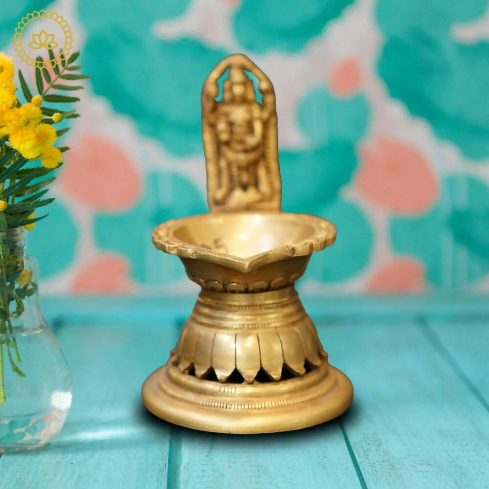 Brass Venkatramana Diya - Swadesiicart