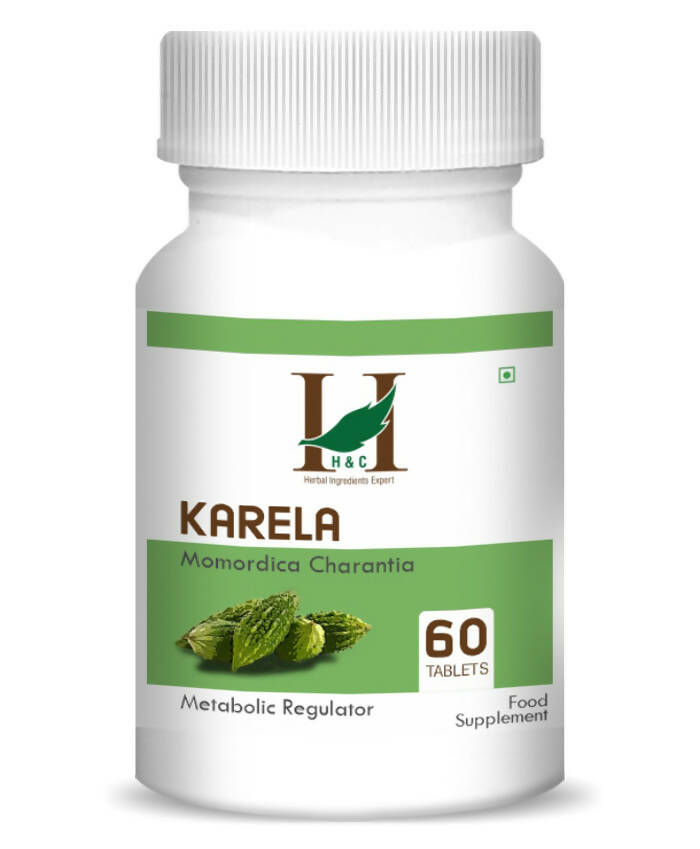H&C Herbal Karela Tablets - Just Jaivik