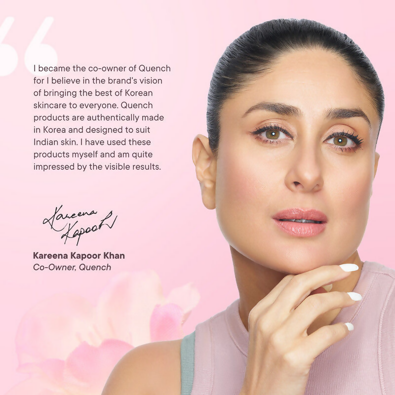 Quench Ultra Light Gel Moisturizer With 2% Niacinamide & Cherry Blossom For Intense Brightening | Swadesiicart