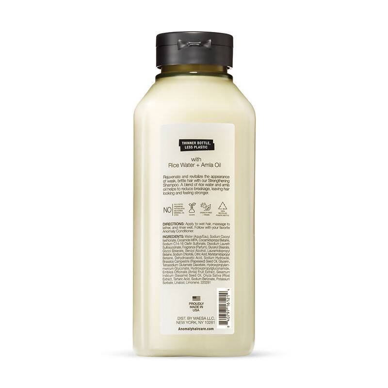 Anomaly by Priyanka Chopra Strengthening Shampoo With Rice Water & Amla Oil, Reduce Breakage | Swadesiicart