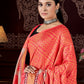 Aayaa Designer Winter Collection Printed Saree With Shawl - Multi Color