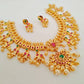 Multicolor Guttapusalu Necklace Set