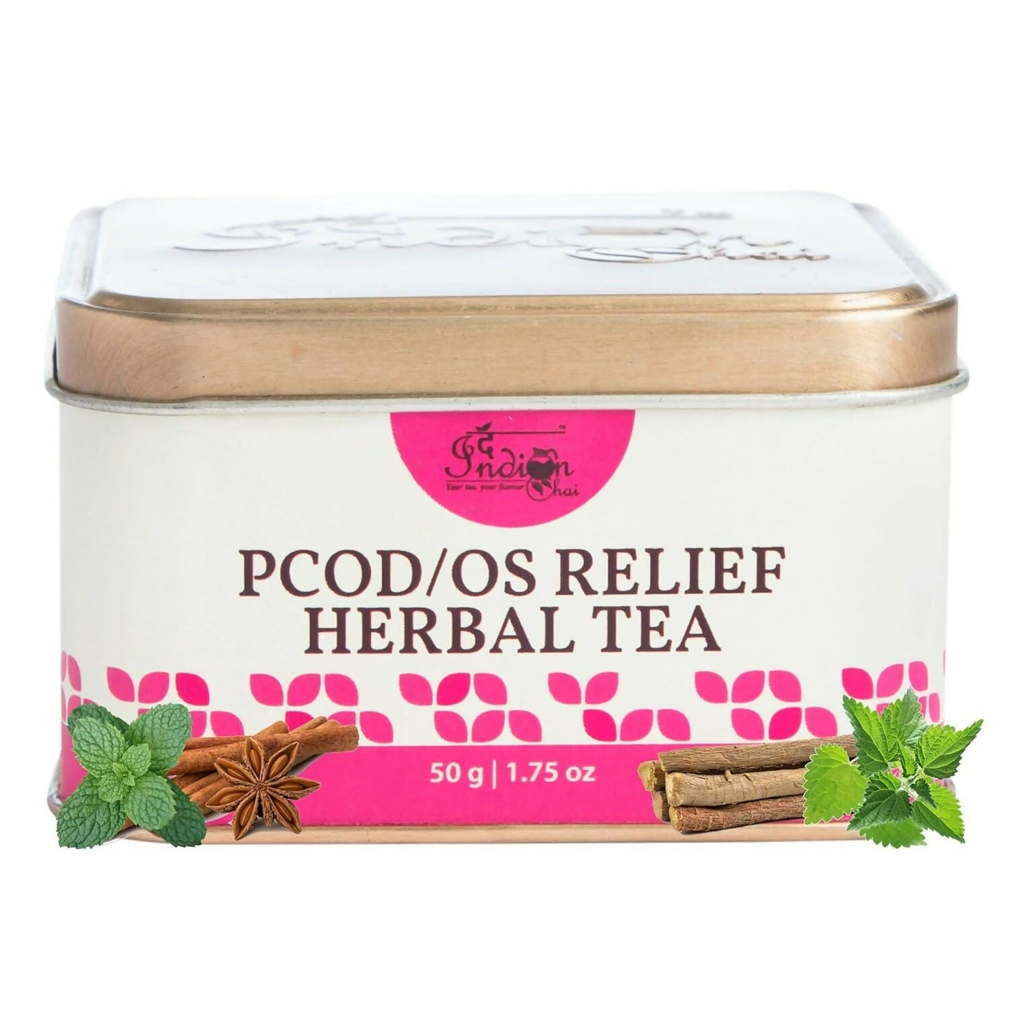 The Indian Chai - PCOS Relief Herbal Tea | Swadesiicart