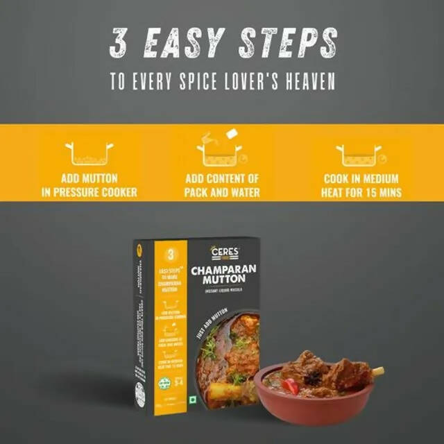 Ceres Foods Champaran Mutton Instant Liquid Masala - Swadesiicart