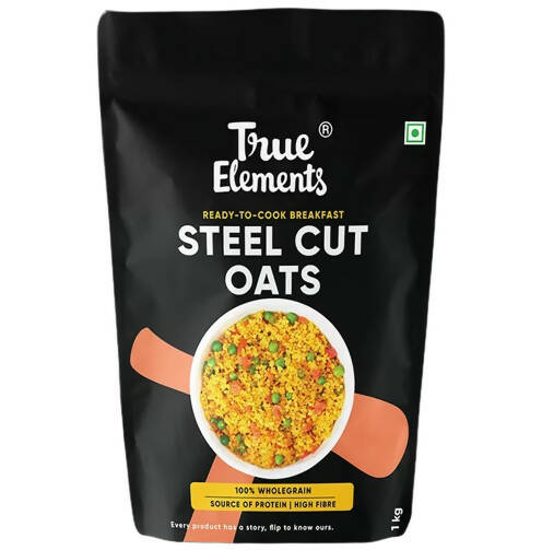 True Elements Steel Cut Oats - Swadesiicart