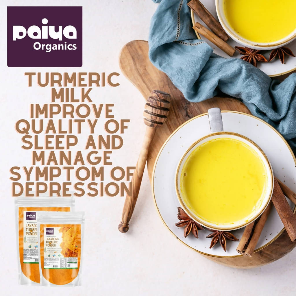 Paiya Organics Certified Organic Lakadong Turmeric Powder - Swadesiicart
