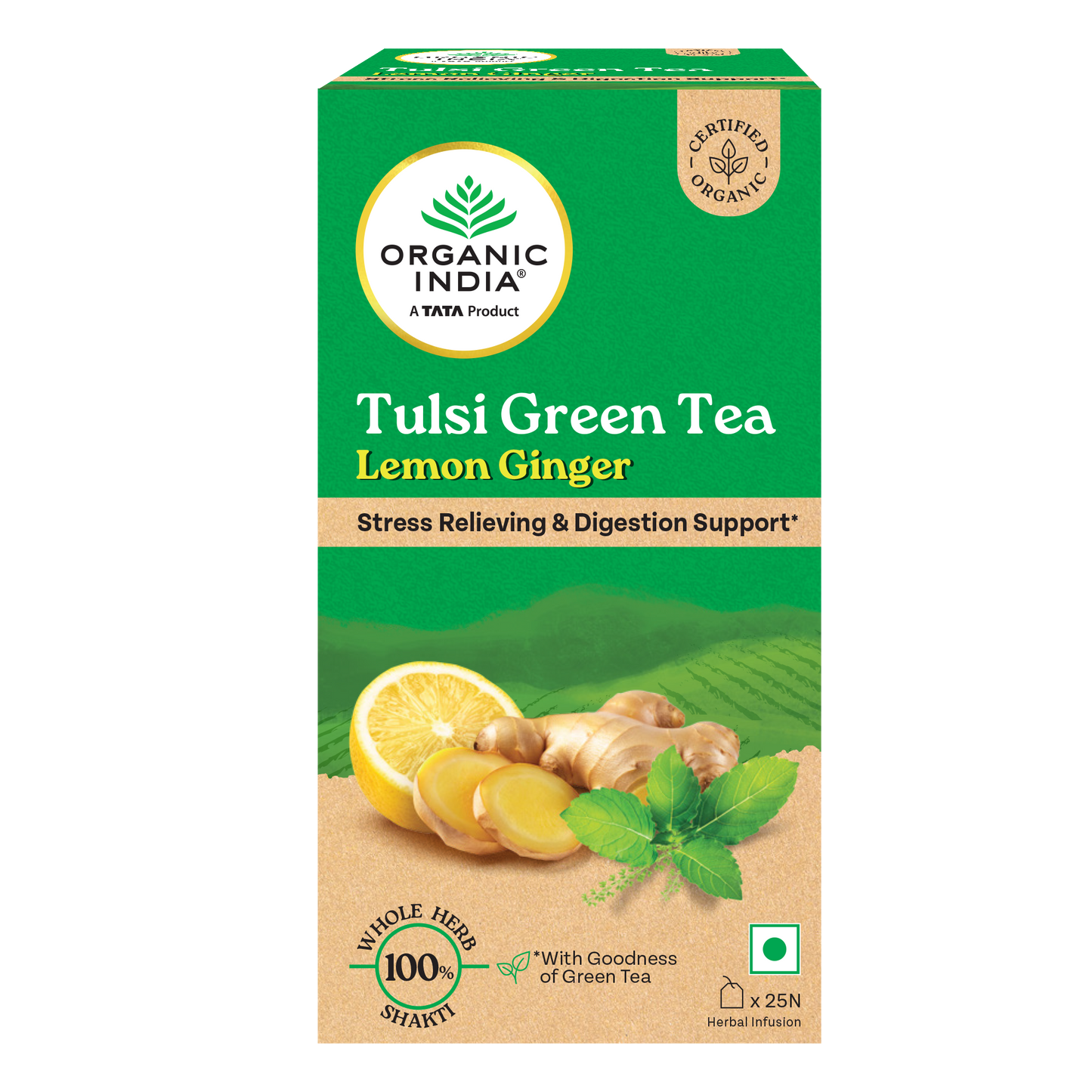 Tulsi Green Tea Lemon Ginger & Detox Kahwa Combo