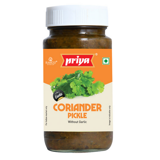 Priya Coriander Pickle Without Garlic