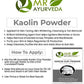 MR Ayurveda Kaolin Clay Powder - Swadesiicart