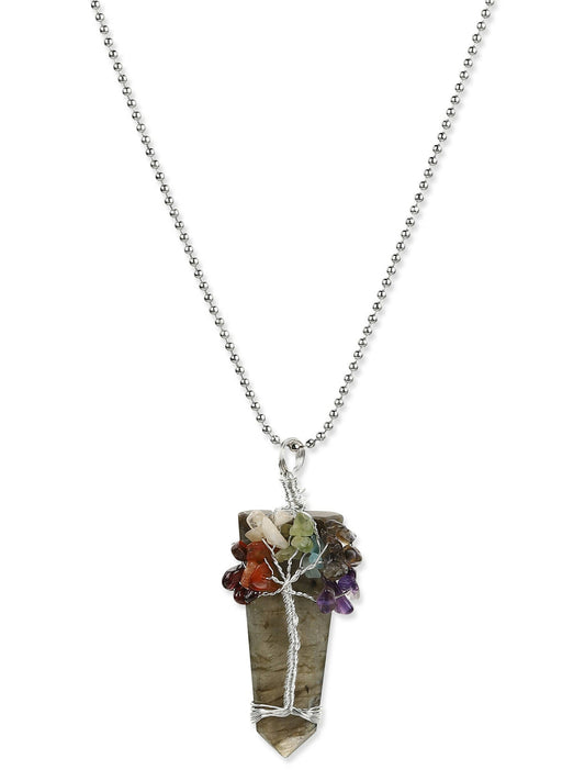 Women's Silver-Plated Chain - Ruby Raang | Swadesiicart