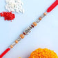 Feng Shui Rakhi With Besan Laddoo & Cashew Jar | Swadesiicart