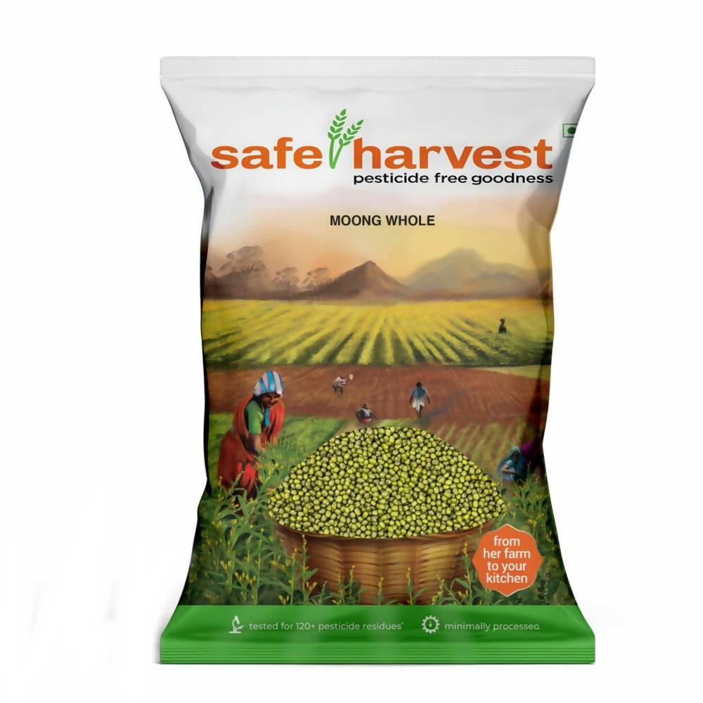 Safe Harvest Moong Whole - Safe Harvest