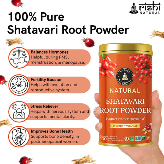 Copy of SHATAVARI POWDER BENEFITS IMAGE