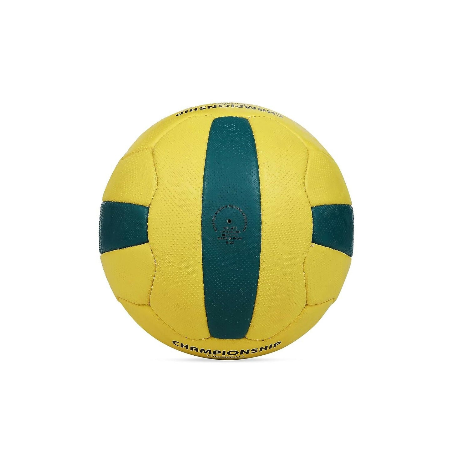 Cosco Rubber Throw Ball Size 5 (Yellow & Green) - Swadesiicart