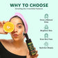 Orgatre Vitamin C Foaming Face Wash with Built-in Silicon Brush, Niacinamide Foaming cleanser for Acne prone Skin - Swadesiicart