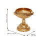 eCraftIndia Gold Toned 2 Pieces Brass Diyas | Swadesiicart