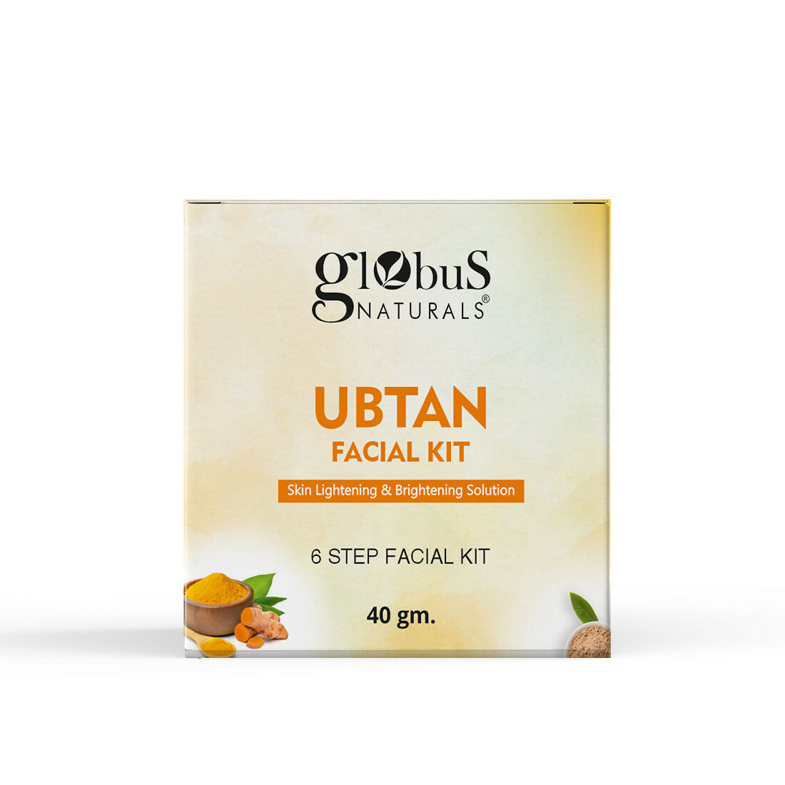 Globus Naturals Brightening Ubtan 6 Step Facial Kit | Swadesiicart