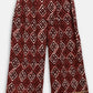 Ahalyaa Maroon Rayon Printed Kurta Palazzo Sets for Kids For Girls | Swadesiicart