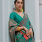 Vishnu Weaves Women's Rama Silk Woven Saree with Blouse - Swadesiicart