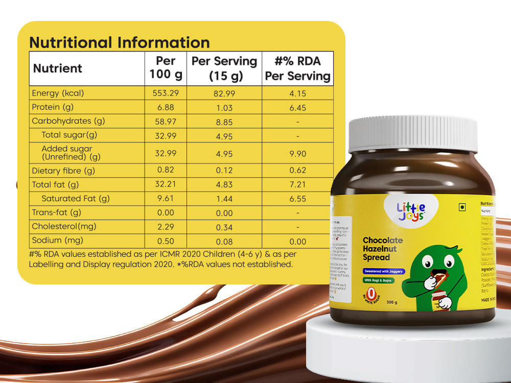 Little Joys Chocolate Hazelnut Spread + Protein Oats - Swadesiicart