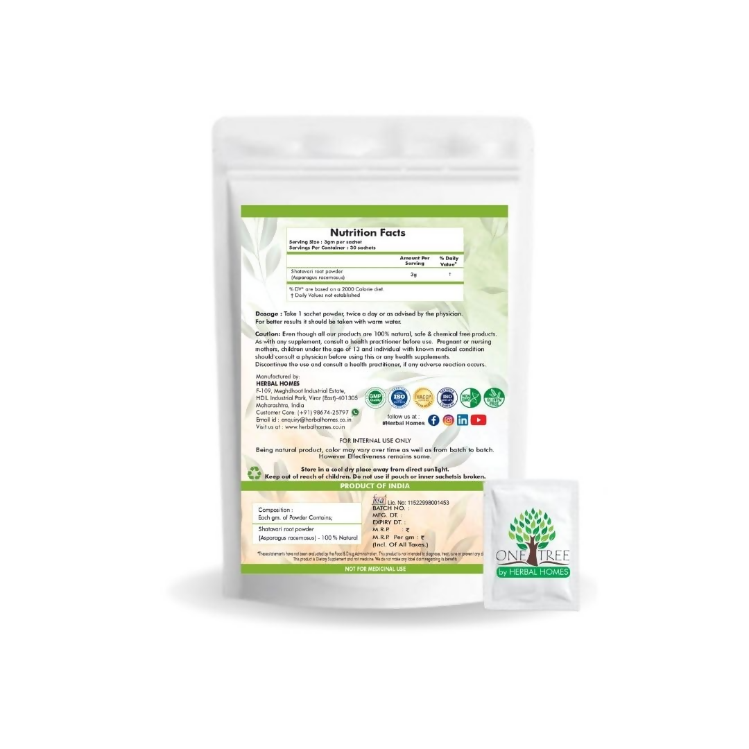 One Tree Shatavari Powder - Swadesiicart