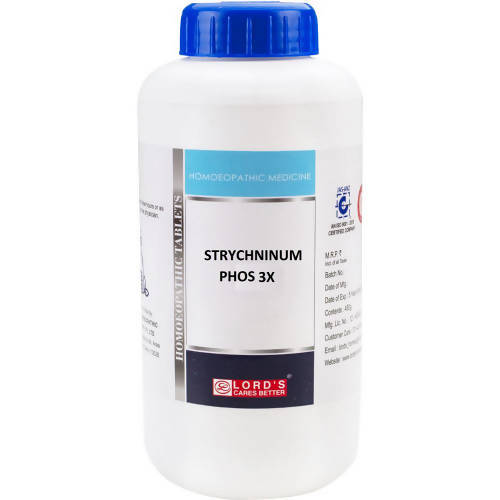 Lord's Homeopathy Strychninum Phos Tablets | Swadesiicart
