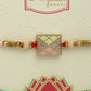 NVR Men Set of 2 Multicolor Stone-Studded Rakhi With Roli Chawal & Chocolate | Swadesiicart