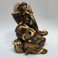 Gold Art India Gaddi Ganesh Idol For Car Dashboard - Swadesiicart