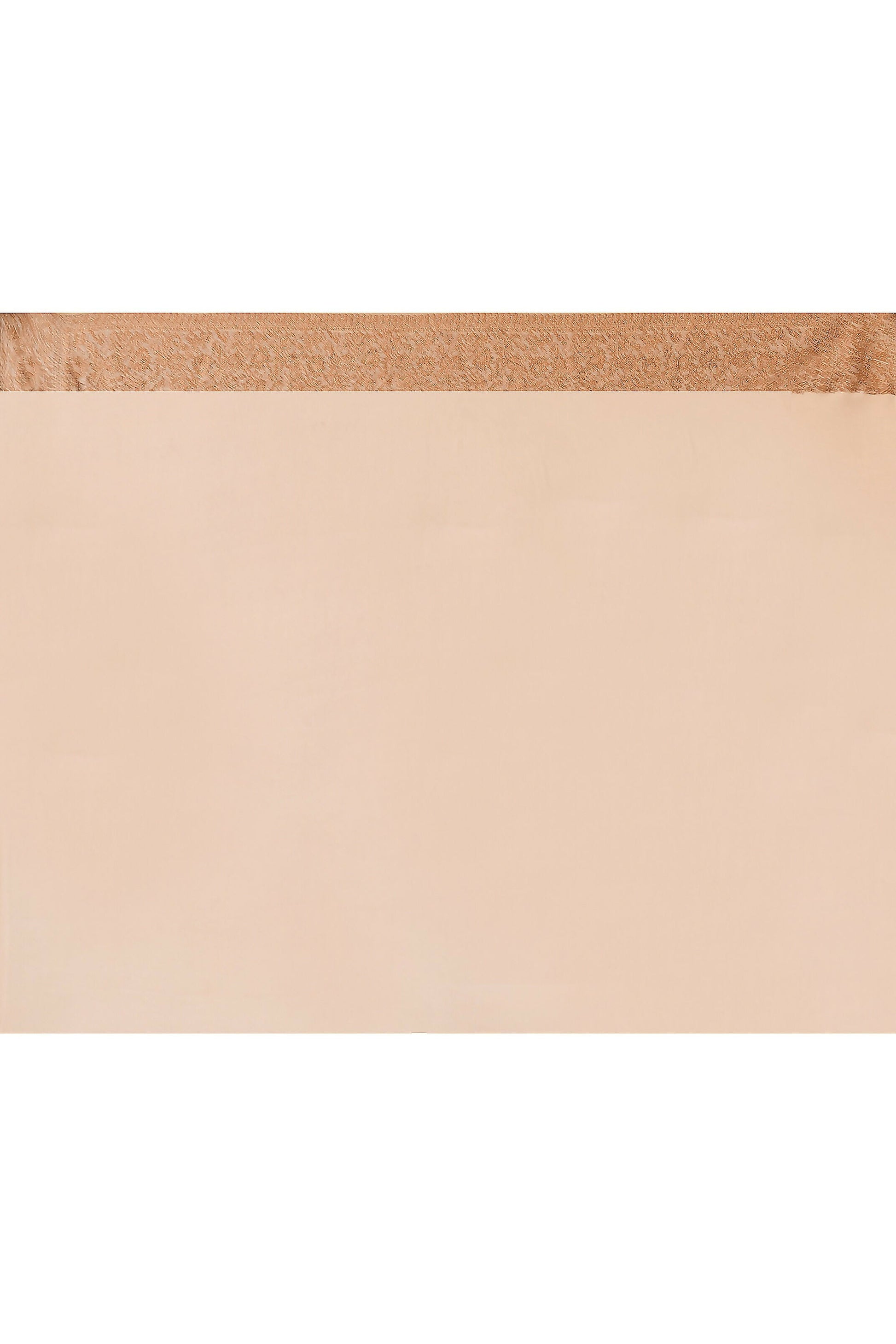 Joban Fashion Ivory Crepe Chiffon Pure Handloom Banarasi Silk Saree | Swadesiicart