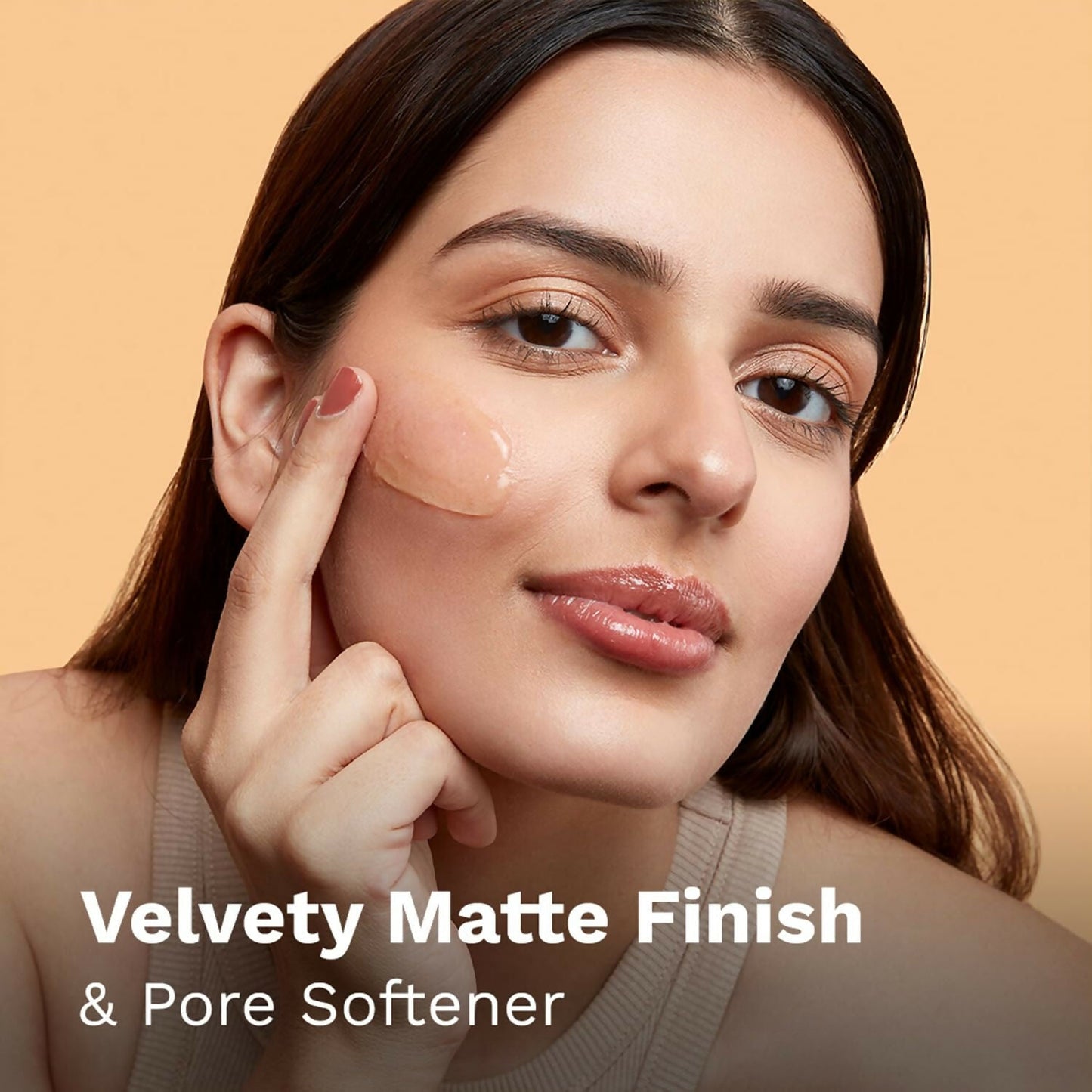 Pilgrim Glow Primer Pore Blurring Matte Finish Vitamin C Infused - Swadesiicart
