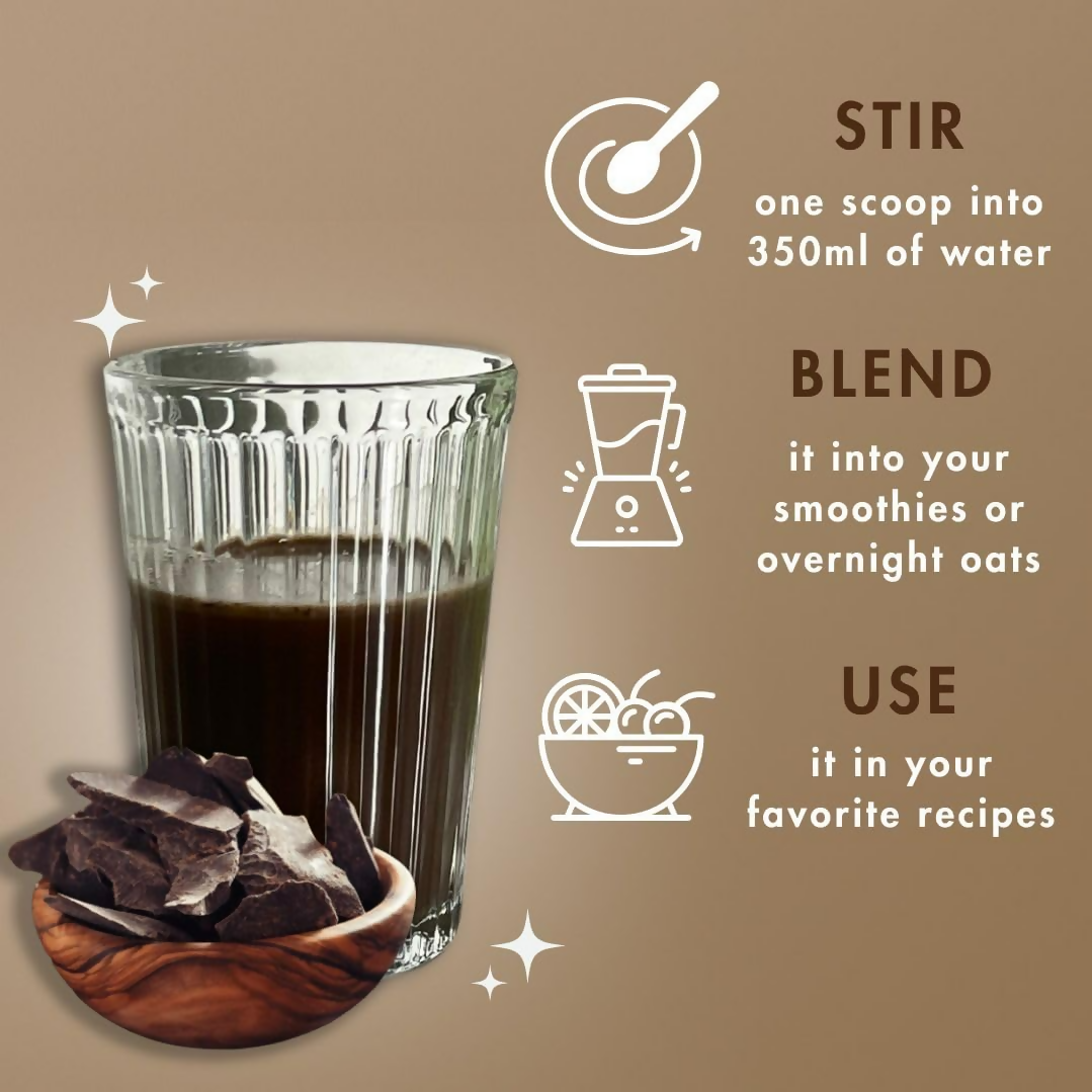 Cosmix No Nonsense Plant Protein Chocolate Indonesian Cacao | Swadesiicart