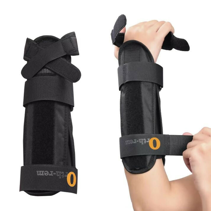 Orth-rem Adjustable Wrist & Forearm Brace with Removable Splint | Swadesiicart